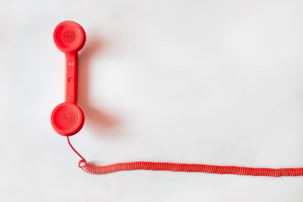 red business telephone