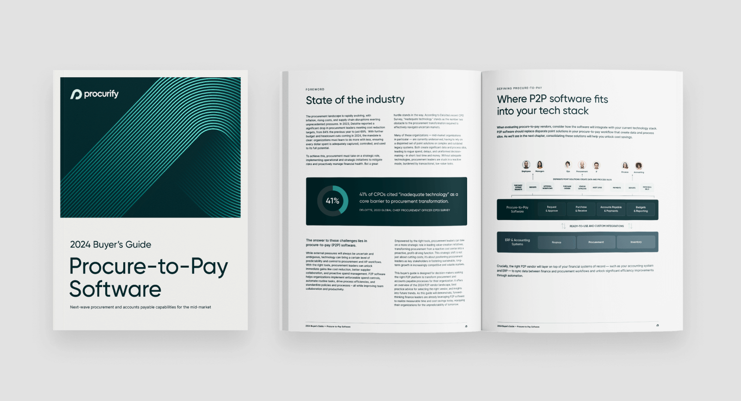 2024 Procure-to-Pay Software Buyer’s Guide: Select the Right Vendor for Your Organization