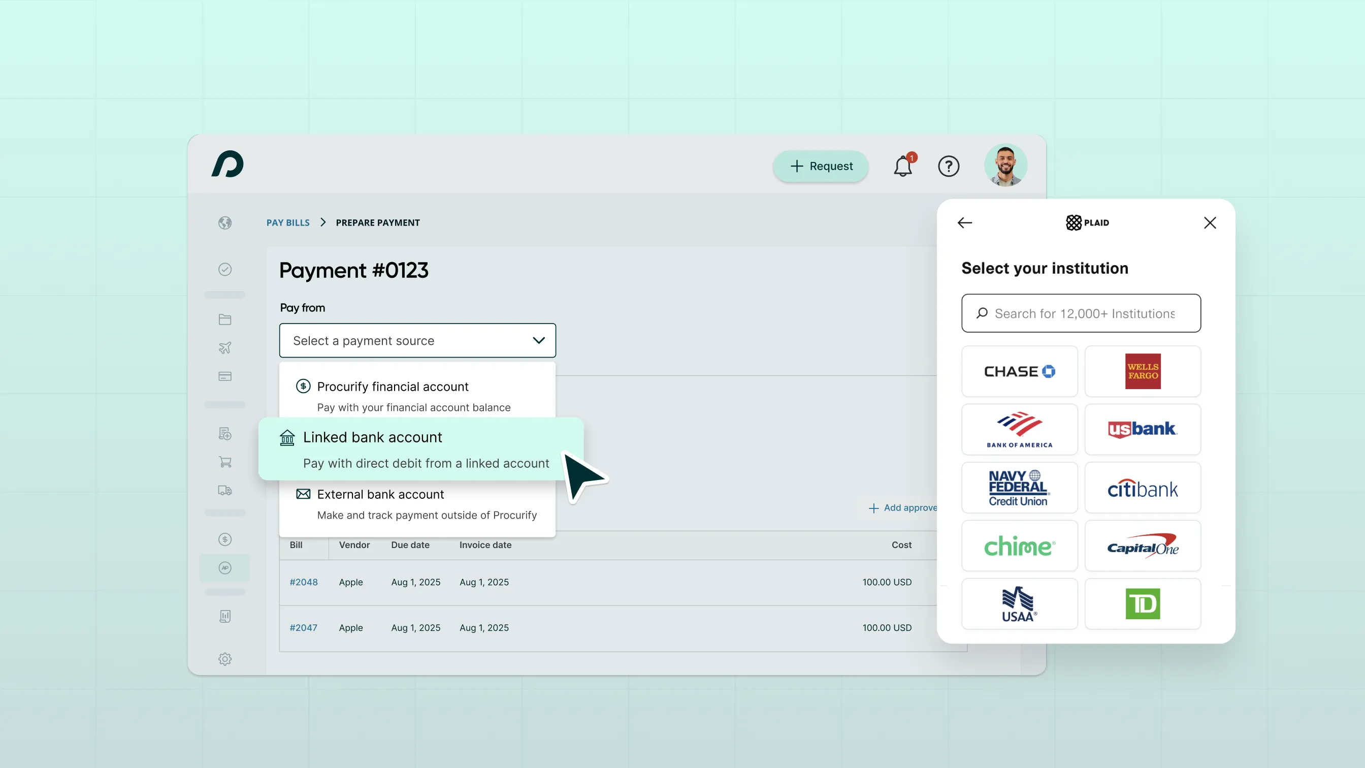 Procurify Product Launch - Direct Debit