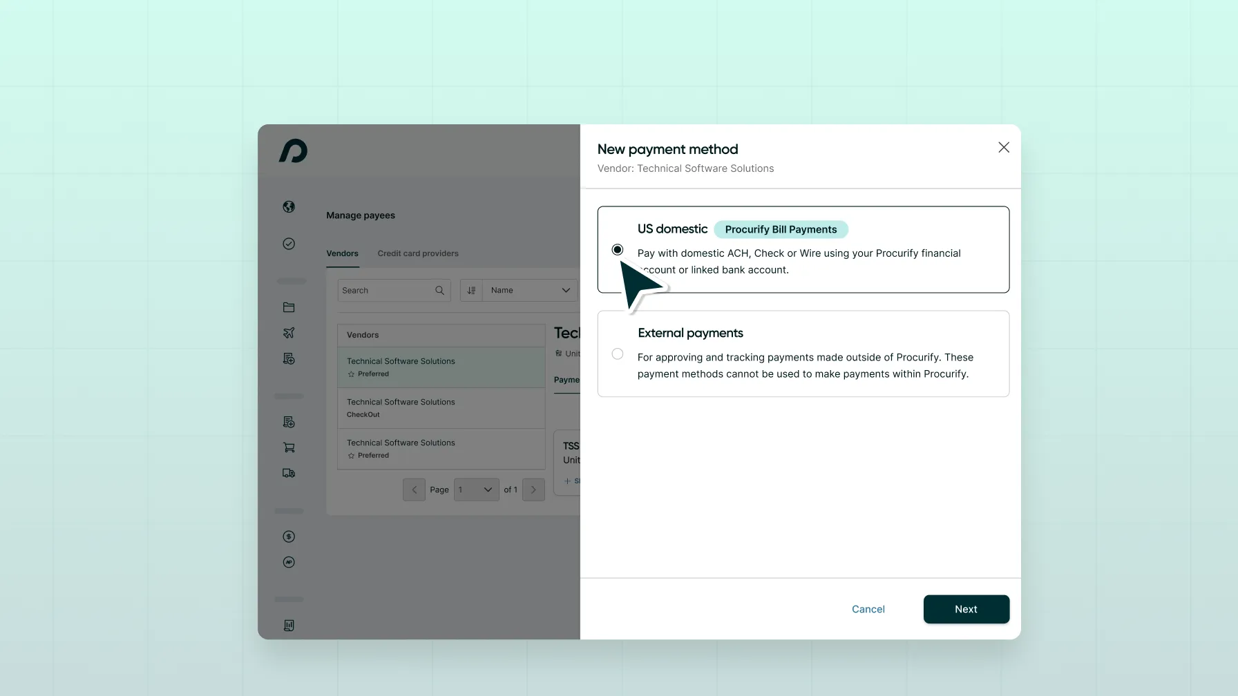Procurify Product Updates - US Prepare Payments 2.0