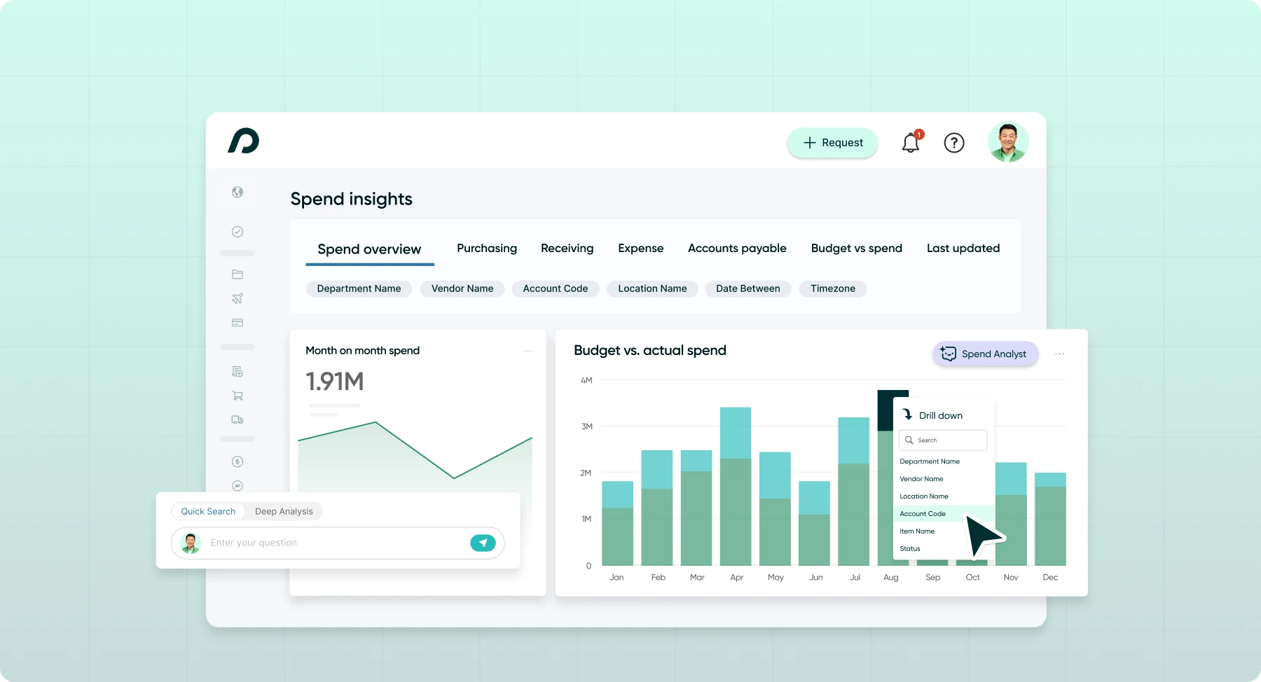 Spend Analyst upgraded for deeper analysis
