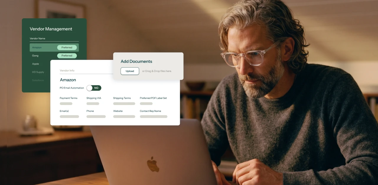 Procurify vendor management and document storage